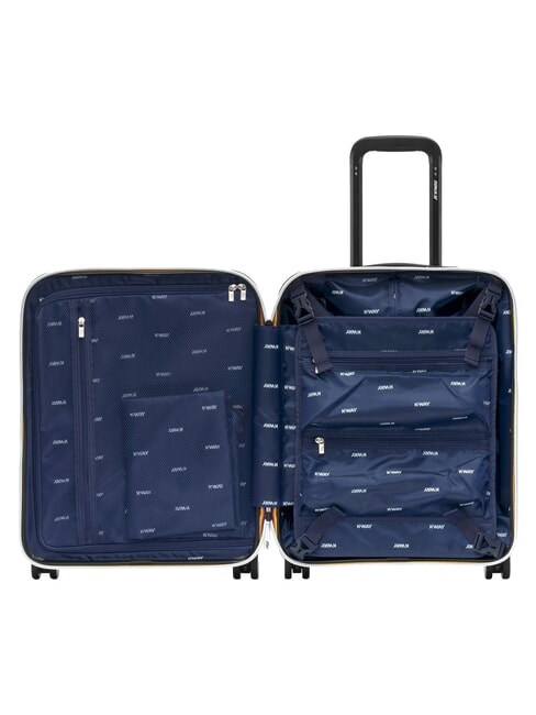 EUDOXIE LOGO Hand luggage trolley, with K-Way monogram blue depth - Hand luggage