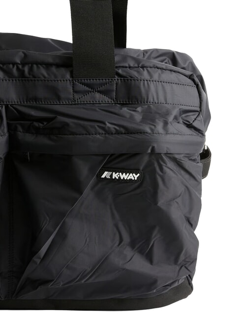ARDELU Foldable, waterproof duffel bag black pure - Duffle bags