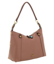 GABS THAMARA PLUS Medium shoulder bag, in leather balsamic/sequoia - Women&rsquo;s Bags - 4