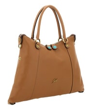 GABS THAMARA PLUS Medium shoulder bag, in leather lion/chamois - Women&rsquo;s Bags - 2