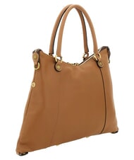 GABS THAMARA PLUS Medium shoulder bag, in leather lion/chamois - Women&rsquo;s Bags - 5