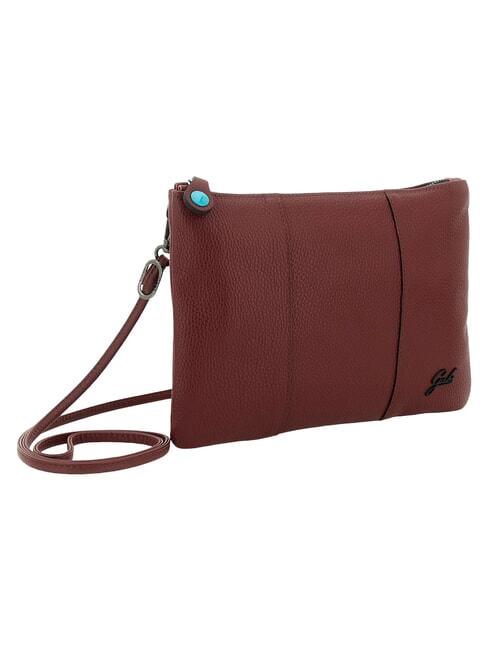 BEYONCE Medium leather clutch bag with shoulder strap cardinal - Women&rsquo;s Bags