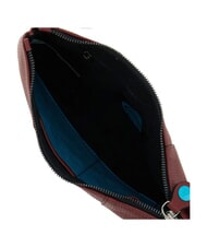 GABS BEYONCE Medium leather clutch bag with shoulder strap cardinal - Women&rsquo;s Bags - 4