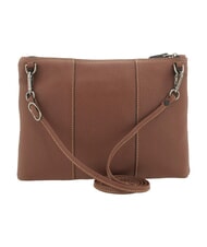 GABS BEYONCE Medium leather clutch bag with shoulder strap dark leather - Women&rsquo;s Bags - 3