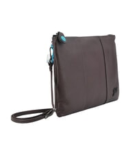 GABS BEYONCE Medium leather clutch bag with shoulder strap mocha - Women&rsquo;s Bags - 2