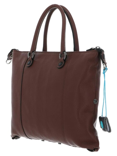 G3 PLUS Medium shopping bag, convertible dark leather - Women&rsquo;s Bags