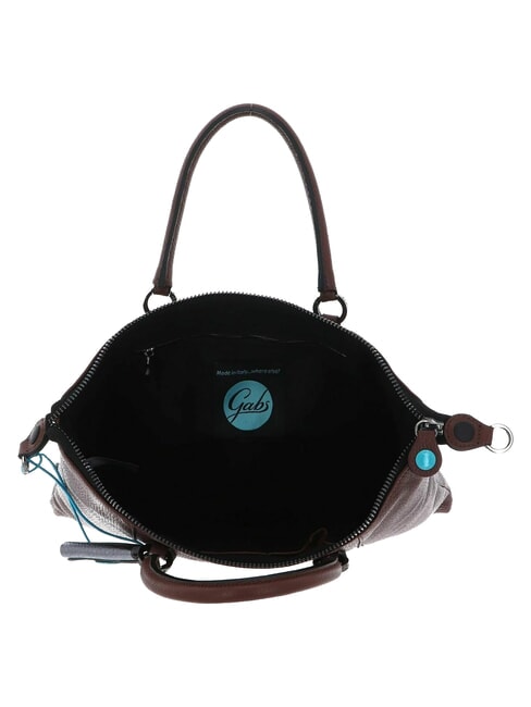 G3 PLUS Medium shopping bag, convertible dark leather - Women&rsquo;s Bags