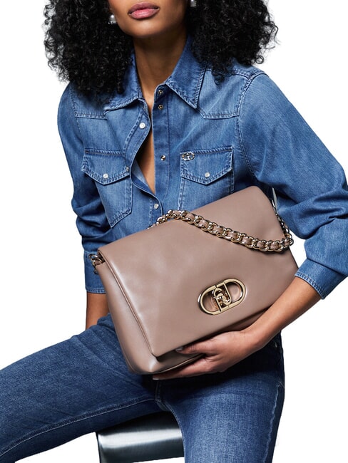 LAPUFFY Shoulder bag, with shoulder strap mocha - Women&rsquo;s Bags