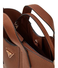 GUESS DARCY Handbag with shoulder strap COGNAC - Women&rsquo;s Bags - 4