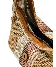GUESS CAMDEN S Shoulder bag COGNAC MULTI - Women&rsquo;s Bags - 3