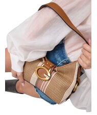 GUESS CAMDEN S Shoulder bag COGNAC MULTI - Women&rsquo;s Bags - 4