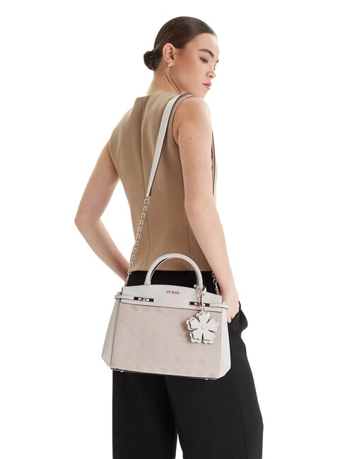 MELINDA Handbag, with shoulder strap off white logo - Women&rsquo;s Bags