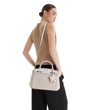 GUESS MELINDA Handbag, with shoulder strap off white logo - Women&rsquo;s Bags - 2