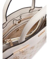 GUESS MELINDA Handbag, with shoulder strap off white logo - Women&rsquo;s Bags - 4