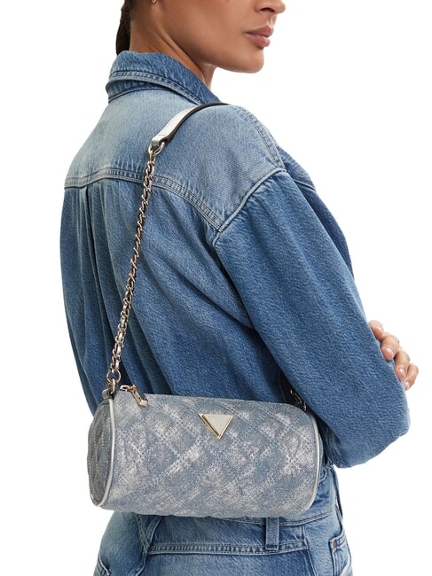 GIULLY 2 Mini shoulder bag metallic denim - Women&rsquo;s Bags