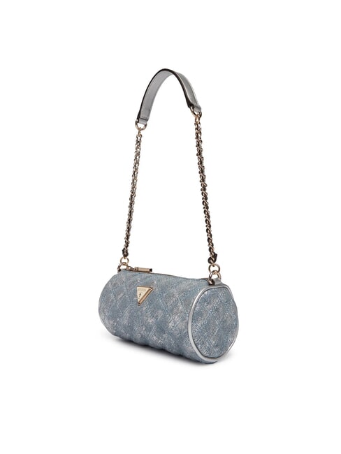 GIULLY 2 Mini shoulder bag metallic denim - Women&rsquo;s Bags