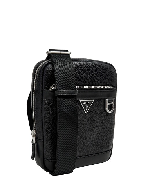 MONACO Mini Leather Bag BLACK - Over-the-shoulder Bags for Men