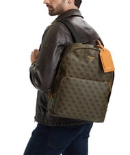 GUESS MILANO2 4G Print Backpack coffee - Backpacks & School and Leisure - 4