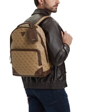 GUESS MILANO2 Backpack beige/cognac - Backpacks & School and Leisure - 4