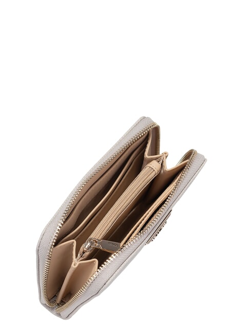 LAUREL 2 Medium saffiano print wallet BEIGE - Women&rsquo;s Wallets