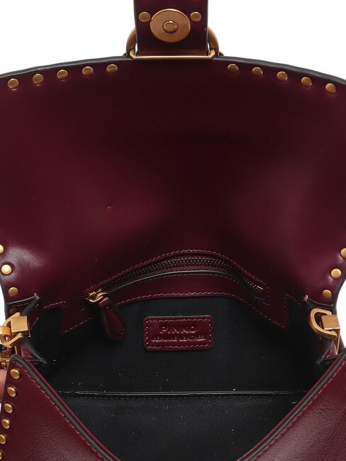 LOVE ONE SLOUCHY Mini shoulder bag intense currant-antique gold - Women&rsquo;s Bags