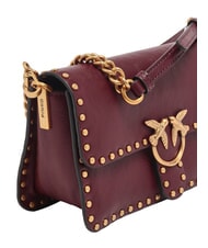 PINKO LOVE ONE SLOUCHY Mini shoulder bag intense currant-antique gold - Women&rsquo;s Bags - 5