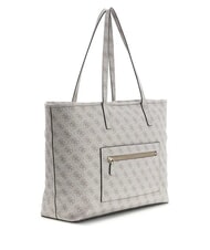 GUESS POWER PLAY 2 Shopping Bag dark taupe logo - Women&rsquo;s Bags - 2