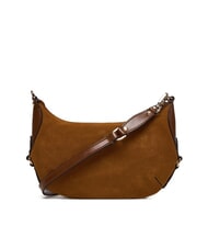 GUESS MARSHA Shoulder bag, in suede leather COGNAC - Women&rsquo;s Bags - 3