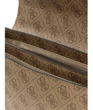 GUESS LEONA Shoulder bag MILK LOGO - Women&rsquo;s Bags - 3