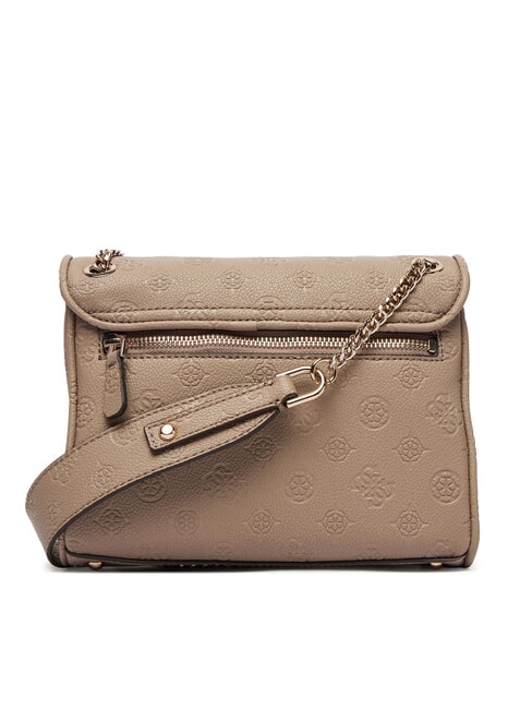 ANISE Mini shoulder bag / crossbody bag dark taupe logo - Women&rsquo;s Bags