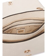 GUESS ANISE Mini shoulder bag / crossbody bag stone logo - Women&rsquo;s Bags - 4