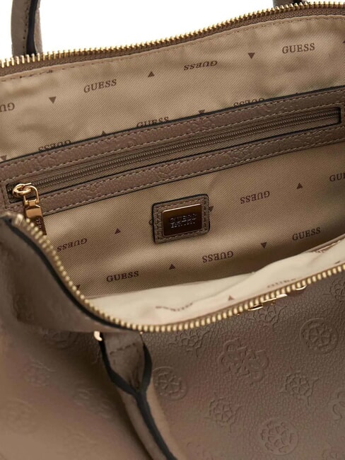 ANISE Handbag, with shoulder strap dark taupe logo - Women&rsquo;s Bags