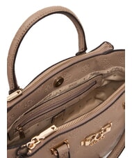 GUESS ANISE L Handbag, with shoulder strap dark taupe logo - Women&rsquo;s Bags - 4