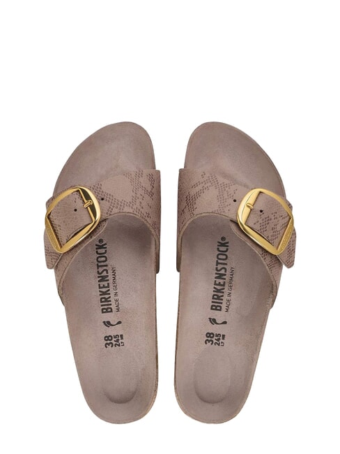 MADRID BIG BUCKLE Anatomical sandals python ray - Women&rsquo;s shoes