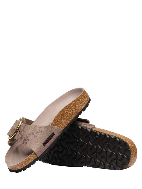 MADRID BIG BUCKLE Anatomical sandals python ray - Women&rsquo;s shoes