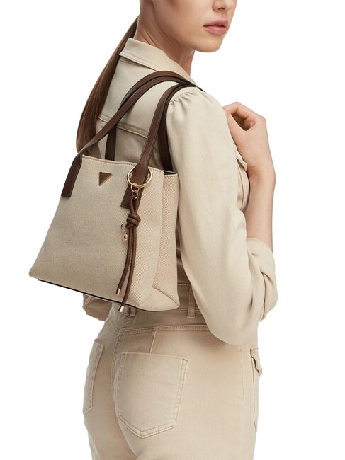 ALICE Shoulder bag natural/espresso - Women&rsquo;s Bags