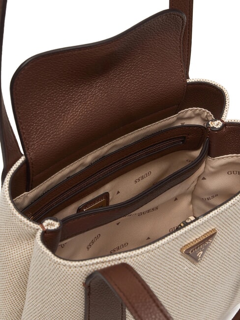 ALICE Shoulder bag natural/espresso - Women&rsquo;s Bags