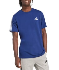 ADIDAS 3 STRIPES Short-sleeved, crew-neck T-shirt blue - T-shirt - 3