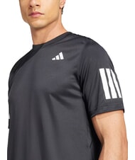 ADIDAS CLUB 3 STRIPES Tennis T-shirt black - T-shirt - 5