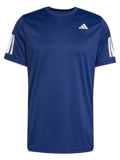 CLUB 3 STRIPES Tennis T-shirt blue - T-shirt