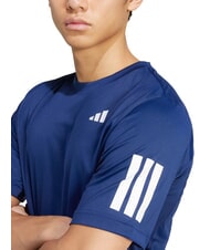 ADIDAS CLUB 3 STRIPES Tennis T-shirt blue - T-shirt - 6