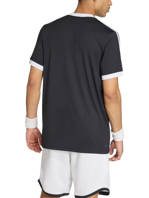 CLASSICS Iconic tennis T-shirt black - T-shirt