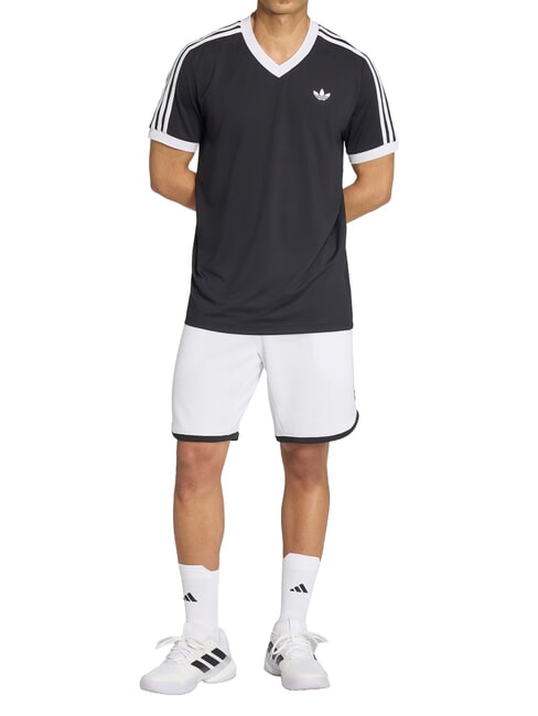 CLASSICS Iconic tennis T-shirt black - T-shirt