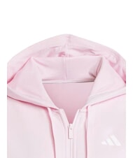 ADIDAS 3 STRIPES Zip-up hoodie pink - Women's Sweatshirts - 4