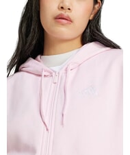 ADIDAS 3 STRIPES Zip-up hoodie pink - Women's Sweatshirts - 5