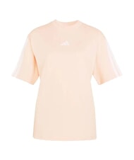 ADIDAS 3 STRIPES Short-sleeved T-shirt, pure cotton pink - T-shirt - 4