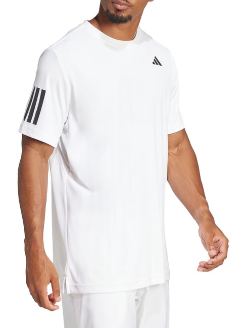 CLUB 3 STRIPES Tennis T-shirt white - T-shirt