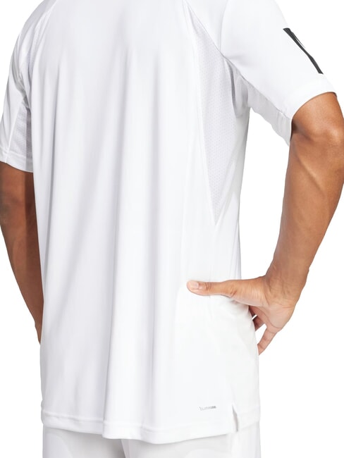 CLUB 3 STRIPES Tennis T-shirt white - T-shirt