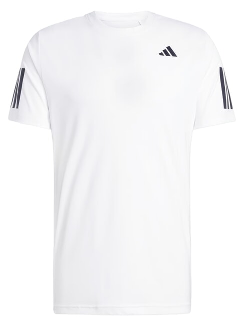 CLUB 3 STRIPES Tennis T-shirt white - T-shirt