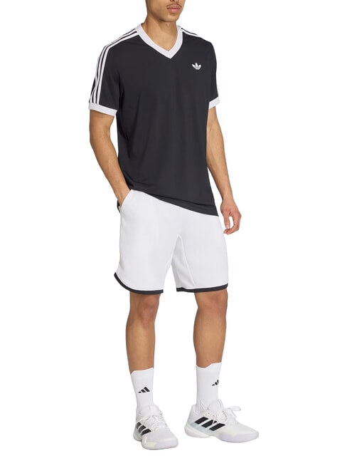 CLASSICS Iconic tennis T-shirt black - T-shirt